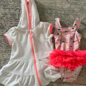 Cat & jack swim bundle 18 months.